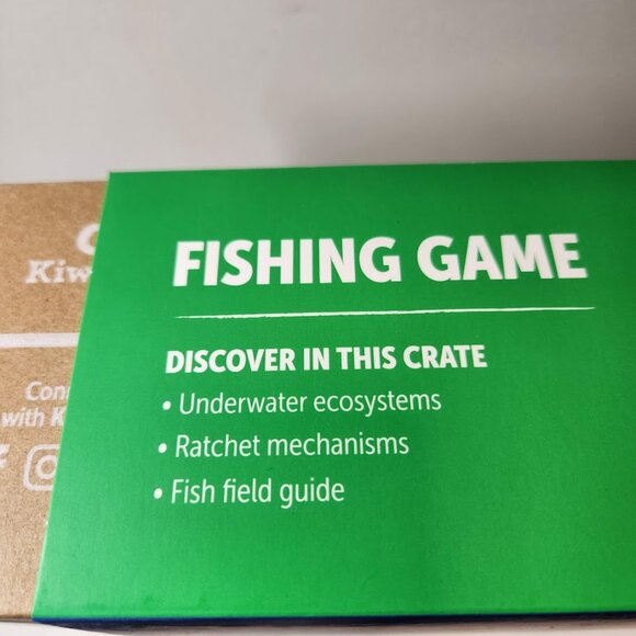 KiwiCo Kiwi Crate Science Kit FISHING ROD GAME Building set Engineering BRAND NE - Picture 3 of 7